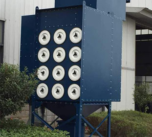 建材廠焊煙處理安裝濾筒除塵器